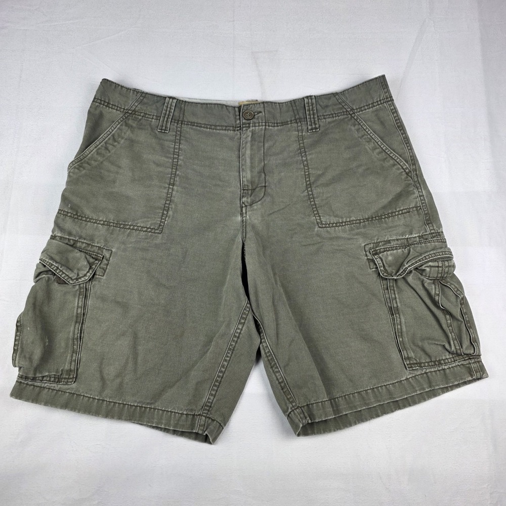 Roebuck and Co. Shorts Mens Size 40 Olive Green Cargo Bottoms